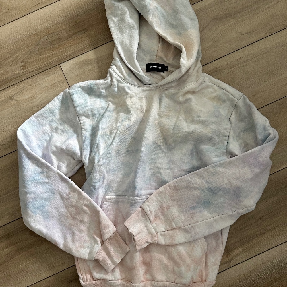 100% Cotton Talentless Fleece Tie-Dye Sweatshirt Hoodie